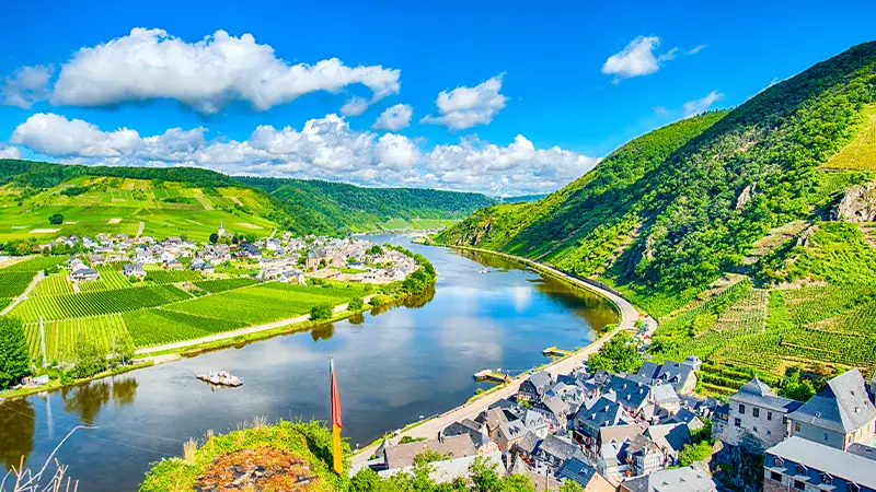 Campsites on the Moselle