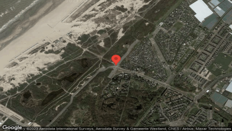 RV park Parking Strandboulevard in Hook of Holland