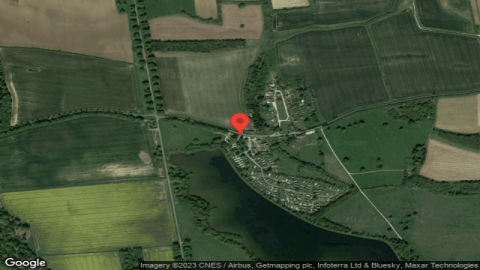 Aparcamiento junto al lago Castle Howard