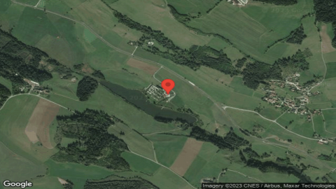 Camping au lac de baignade